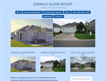 Tablet Screenshot of emeraldisland.com